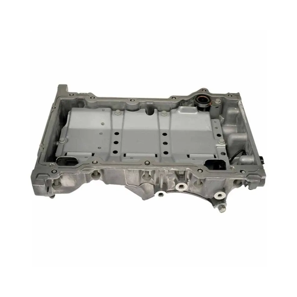 For Buick LaCrosse 2013-2016 Engine Oil Pan | Metallic Gray Color Hydraulic Pump image 3