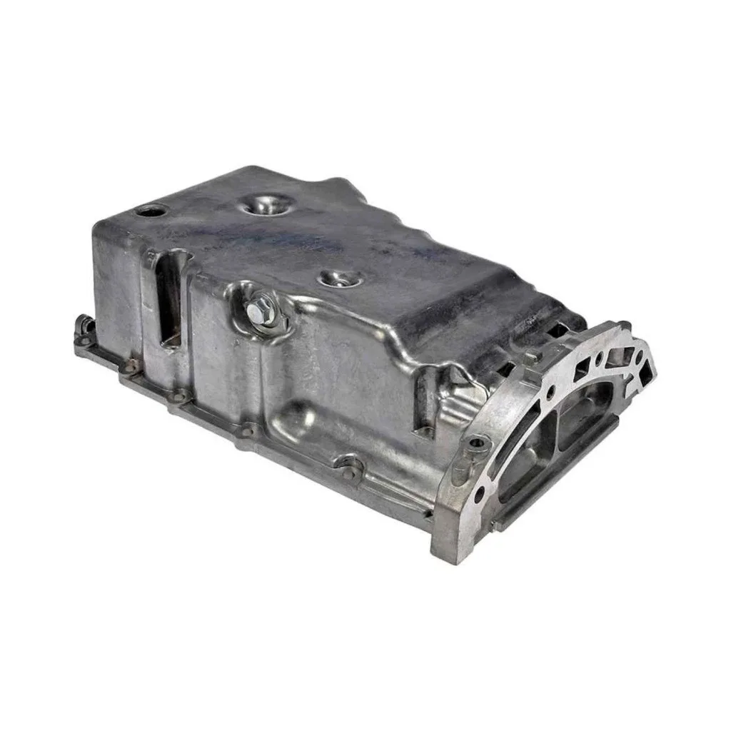For Ford Escape 2009-2012 Engine Oil Pan | Aluminum | Metallic Gray | Wet Sump