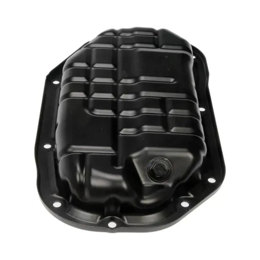 2007-2009 Nissan 350Z Engine Oil Pan (Steel, Black) - RLX-WOP-264566-CL360A63 image 3