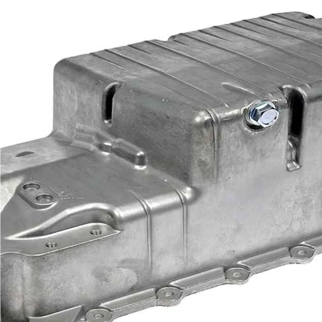 For Honda Civic 2001-2005 Engine Oil Pan | Aluminum | Metallic Gray | Wet Sump image 3
