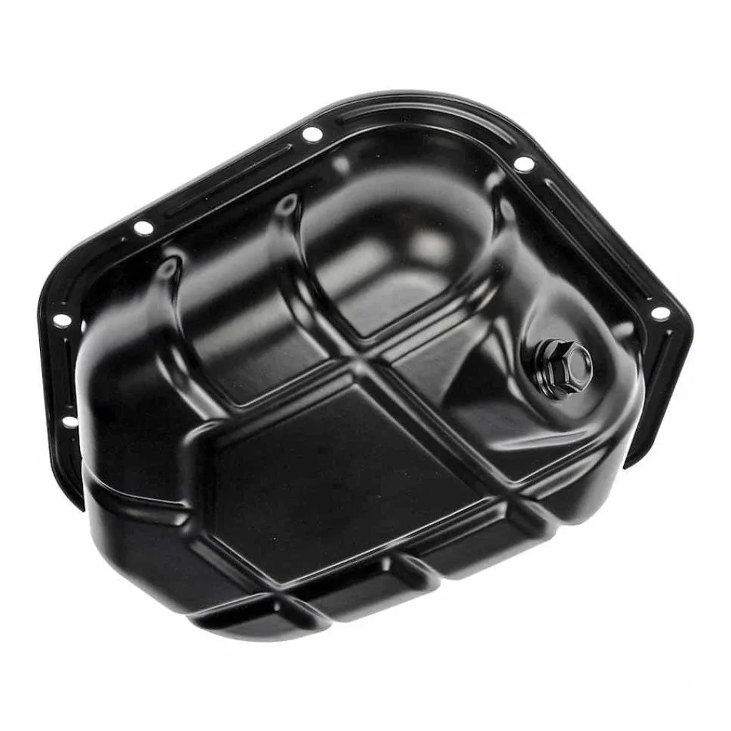 For Kia Optima 2001-2005 Engine Oil Pan | Steel Material | Black Color Wet Sump image 2