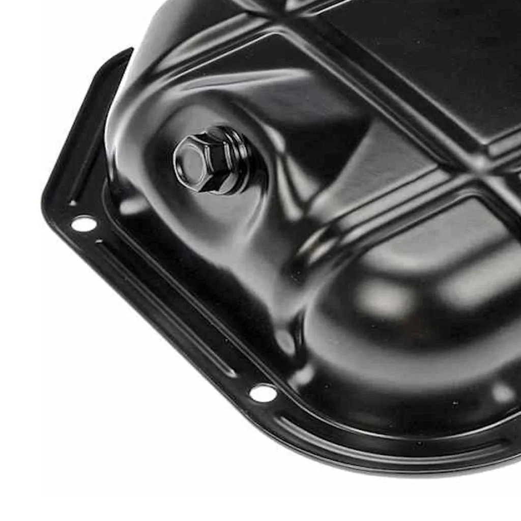 For Kia Optima 2001-2005 Engine Oil Pan | Steel Material | Black Color Wet Sump image 3