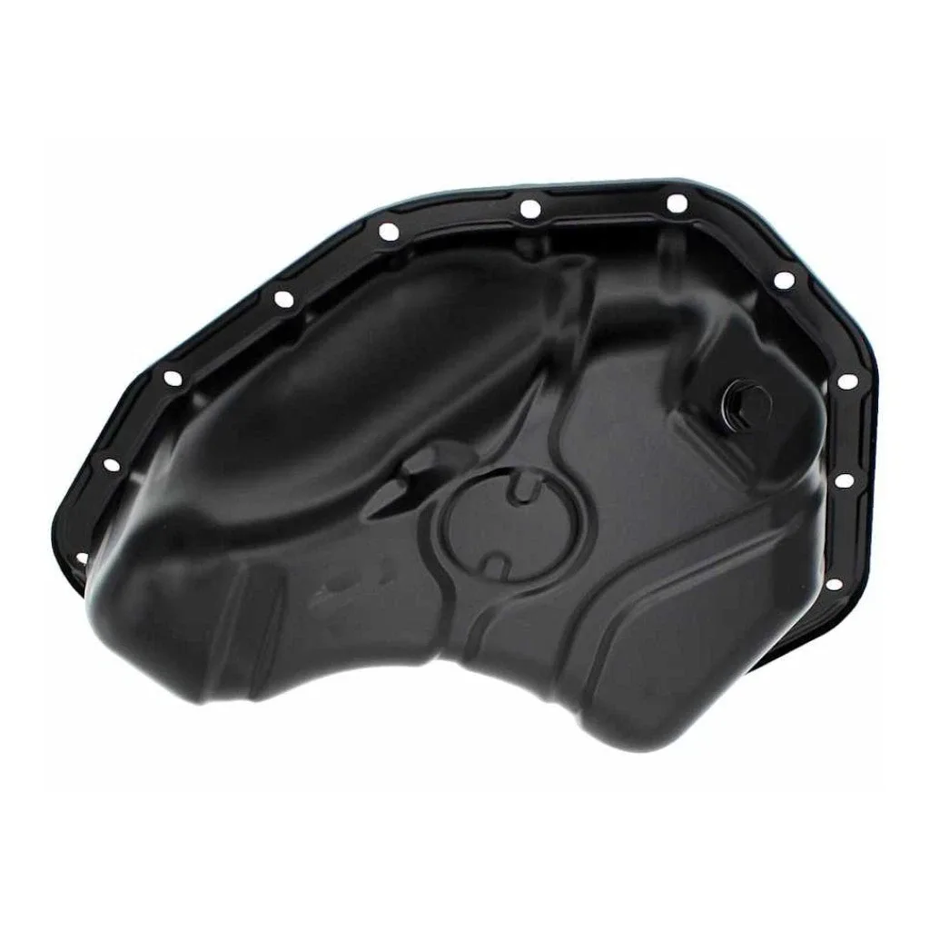 For Lexus RX350L/RX450hL 2018-2022 Engine Oil Pan | Aluminum | Painted | Black image 2