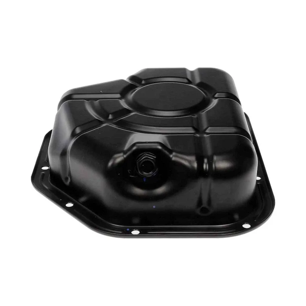 For Hyundai Santa Fe 2006-2009 Engine Oil Pan | Steel Material | Black Wet Sump image 3