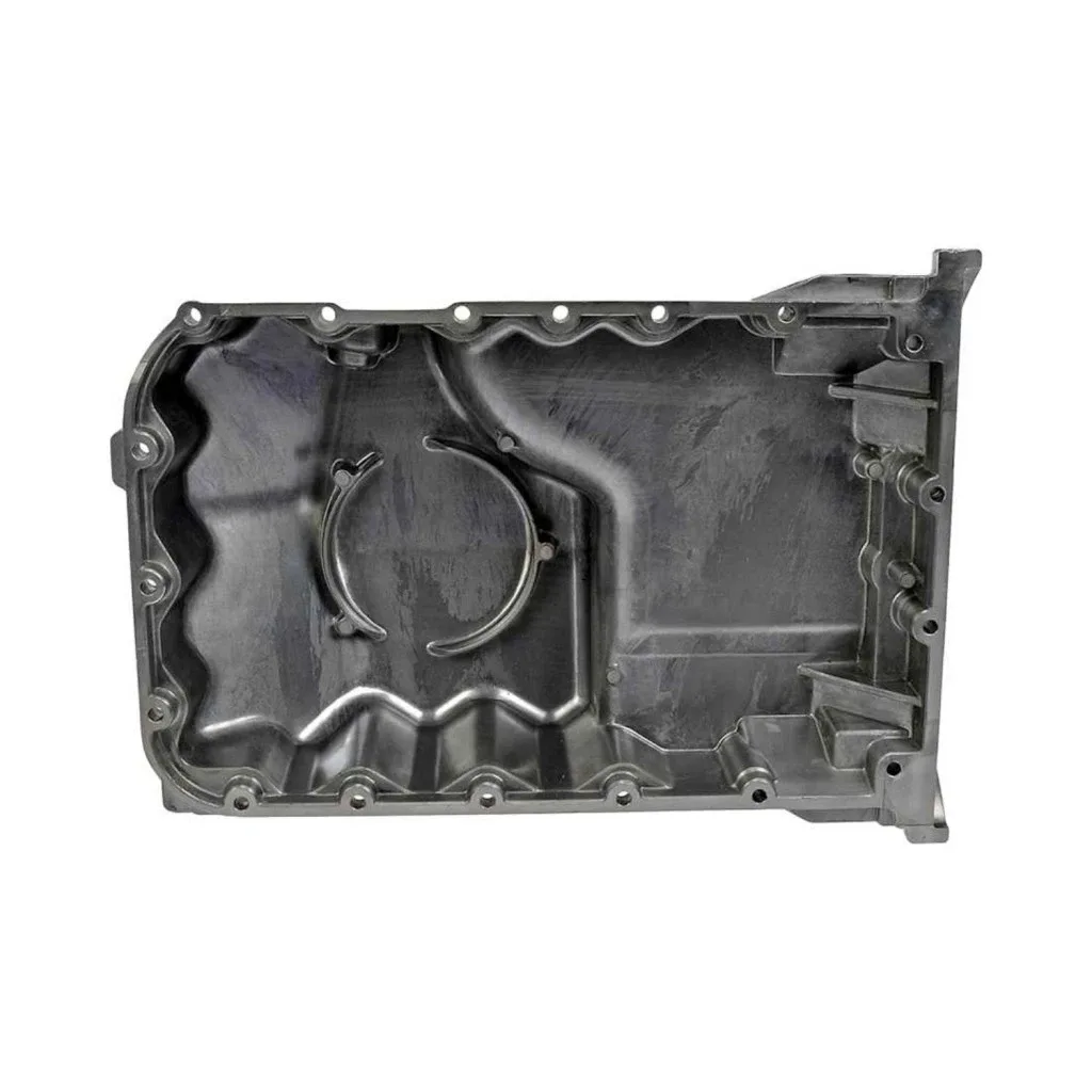 For Acura MDX 2001 2002 Engine Oil Pan | Aluminum | Metallic Gray Wet Sump Type image 2