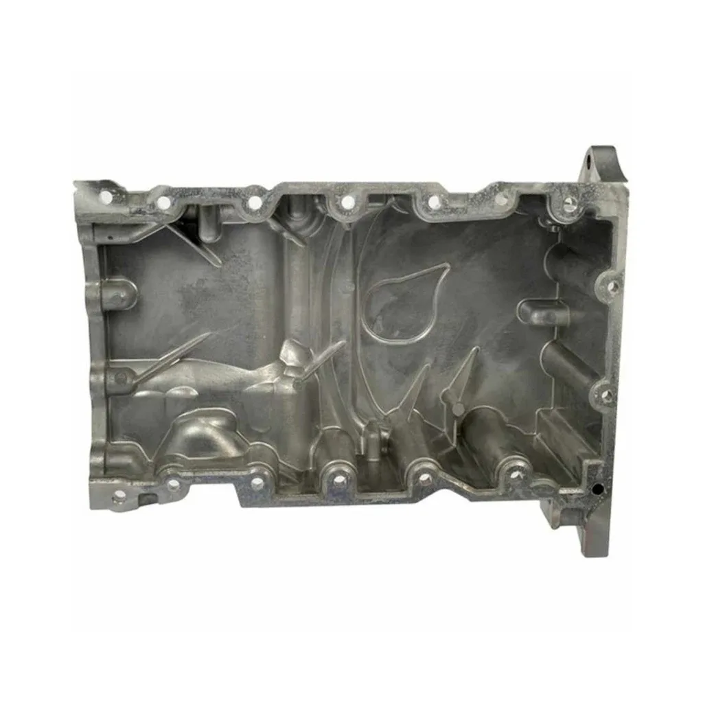 For Ford Transit-150/Transit-250 2015-2024 Engine Oil Pan Aluminum Metallic Gray image 3
