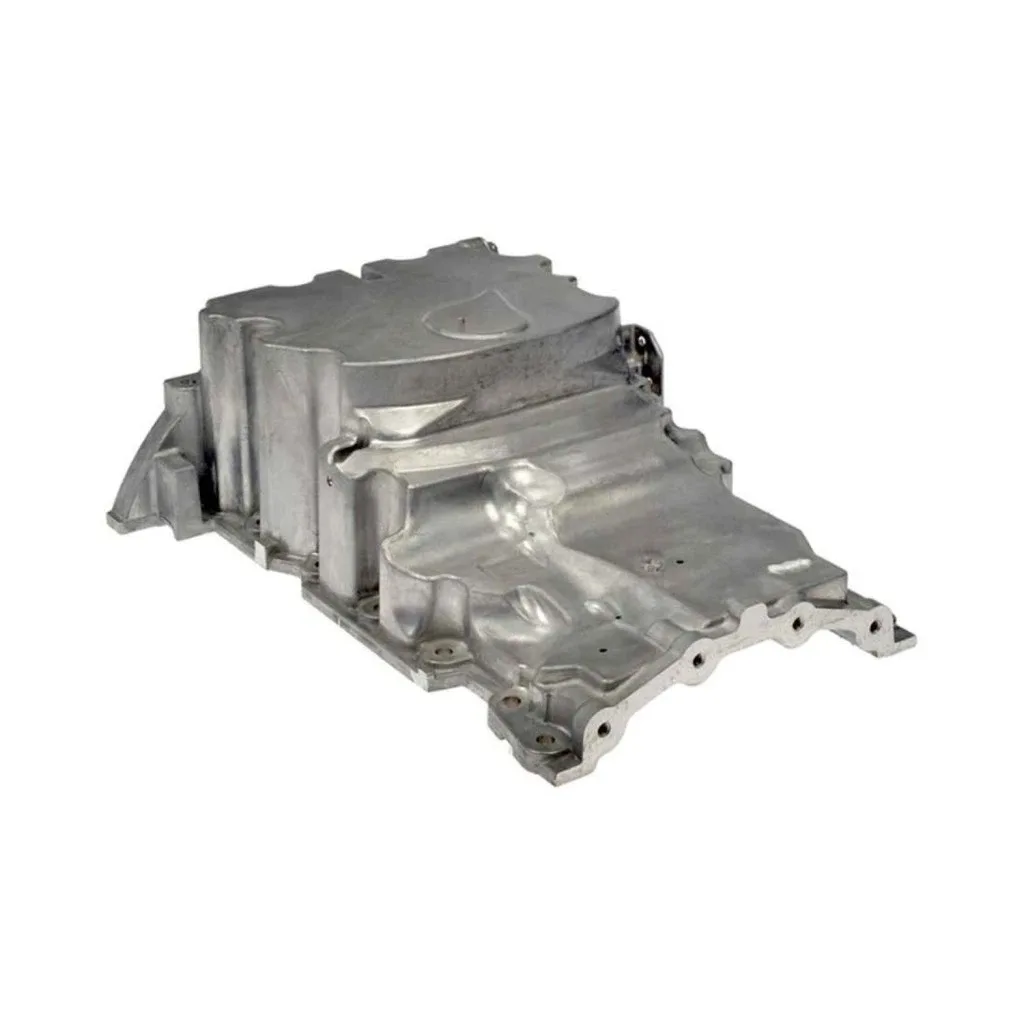 For Ford Transit-150/Transit-250 2015-2024 Engine Oil Pan Aluminum Metallic Gray