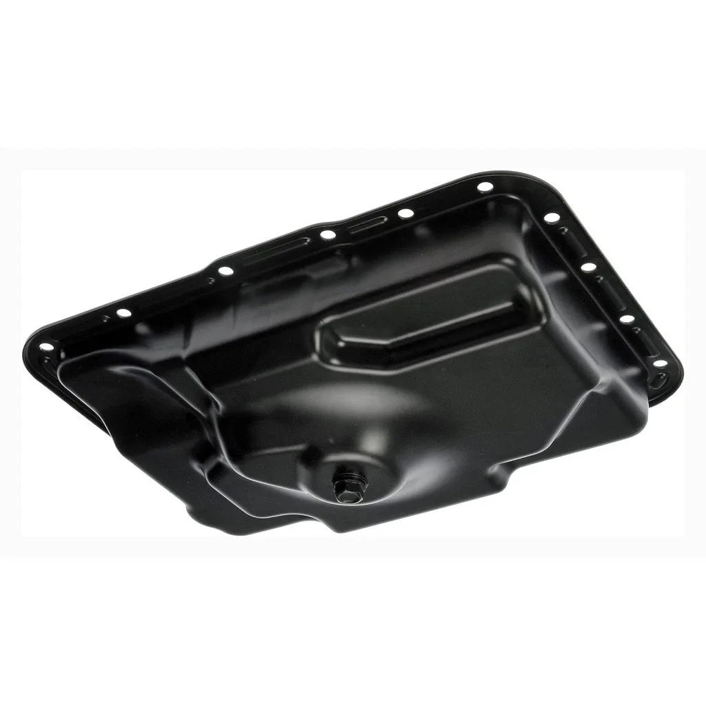 For Mercury Mountaineer 1998-2001 Automatic Transmission Oil Pan | Steel | Black image 2