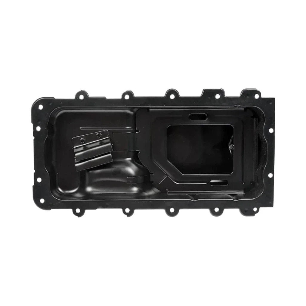 2002-2008 Lincoln Navigator Engine Oil Pan (Steel, Black) - RLX-WOP-264044-CL360A54 image 2