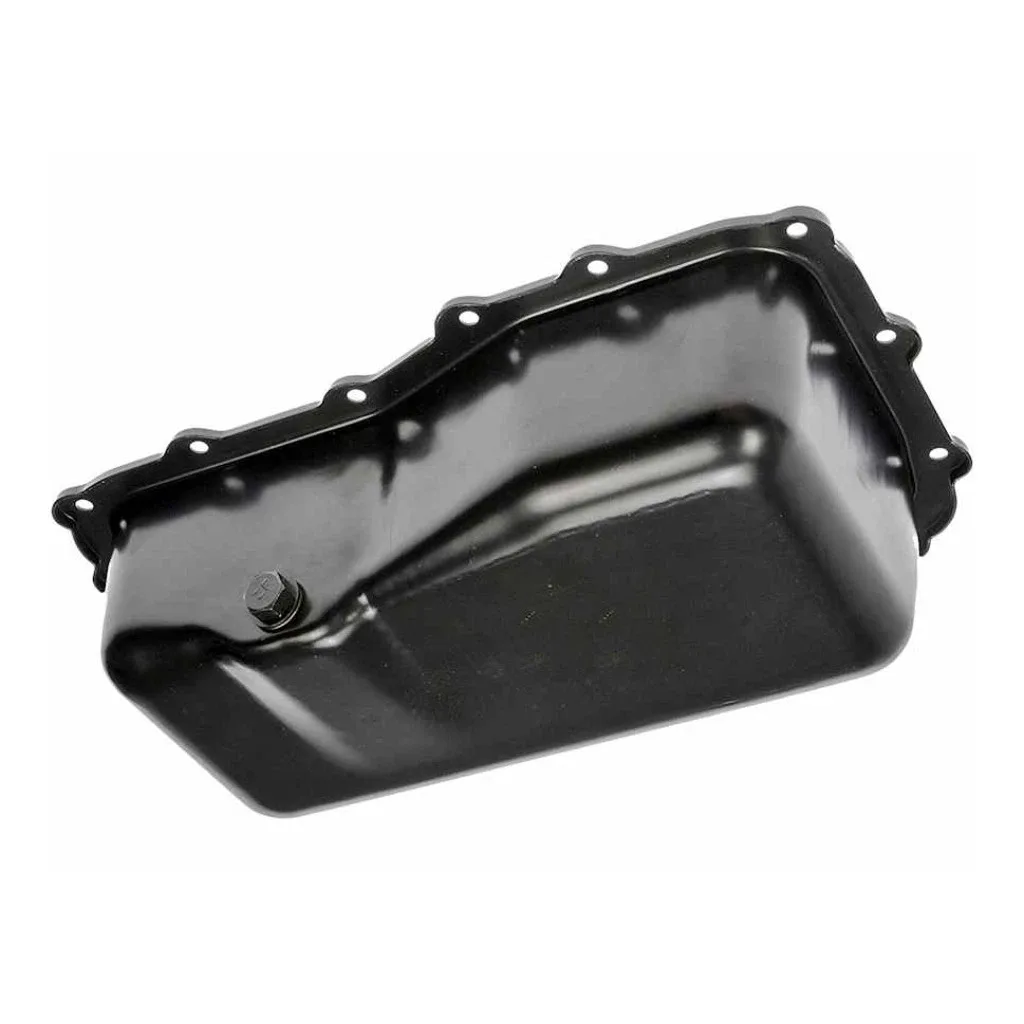 For Chrysler Town and Country 2008-2010 Engine Oil Pan Steel Black Wet Sump image 2