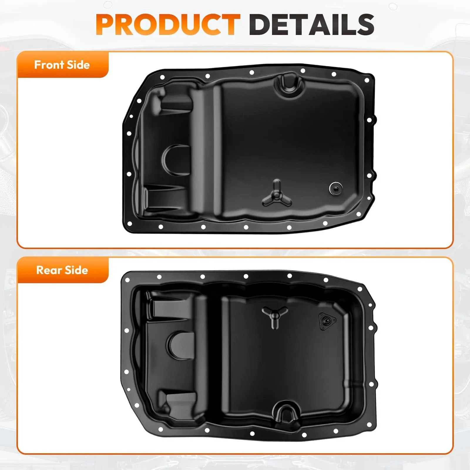 24222657 6L80 Transmission Oil Pan For 06-19 Chevy Silverado GMC Cadillac Hummer image 4