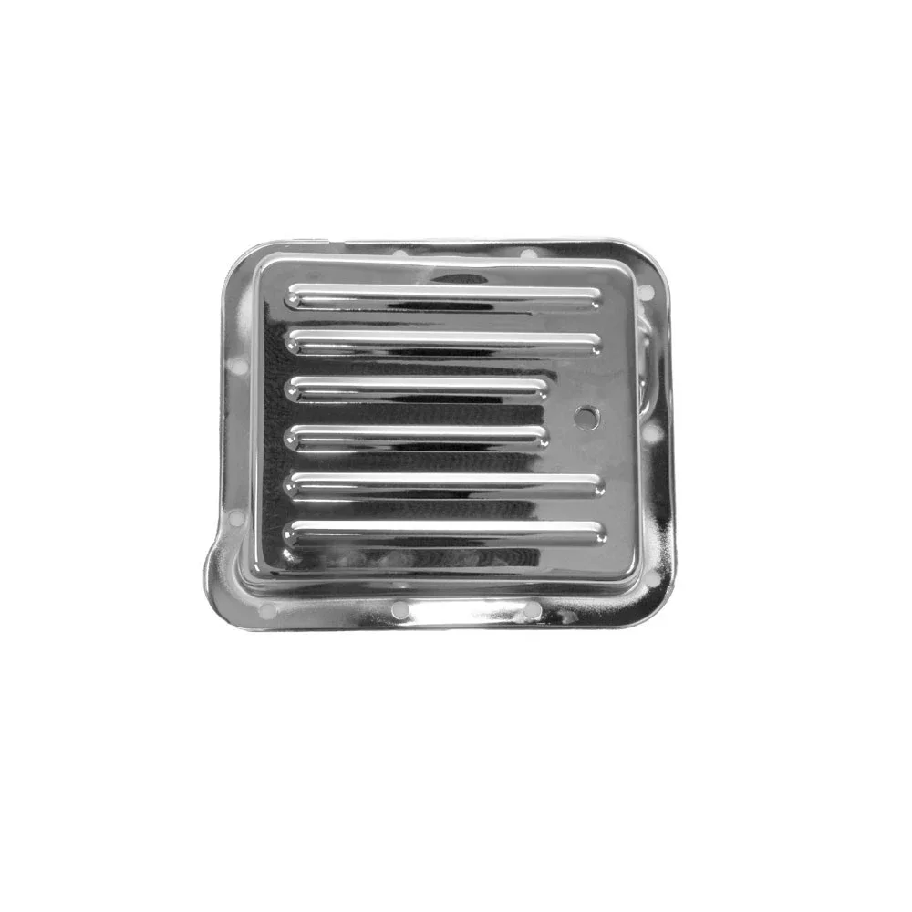 CJ Classics Transmission Oil Pan With Drain Plug Chrome C4 image 4