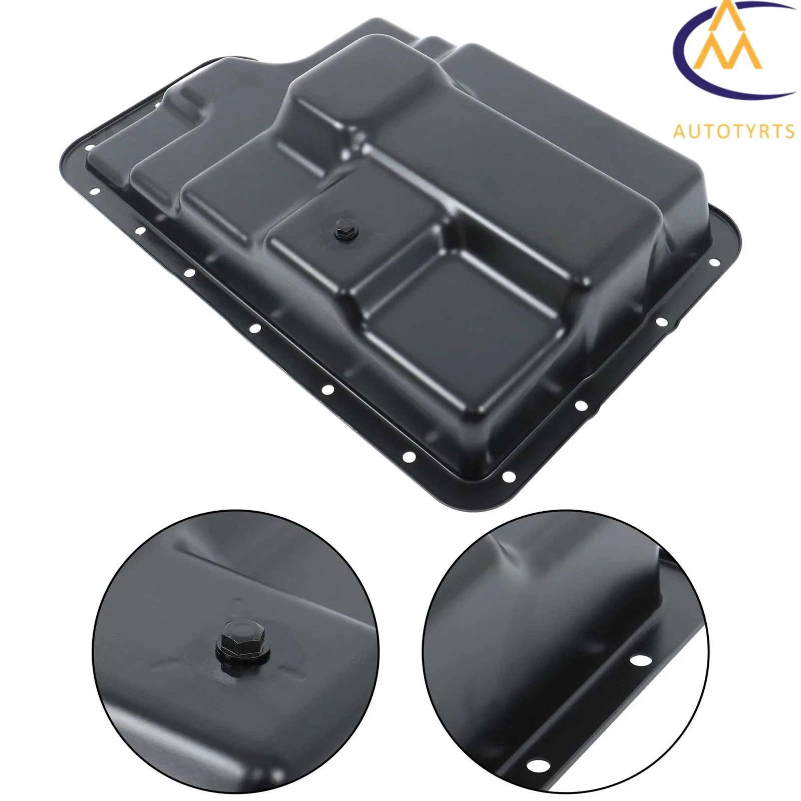Automatic Transmission Oil Pan For Ford F-250 350 450 Super Duty F53 E-350 E-450 image 4