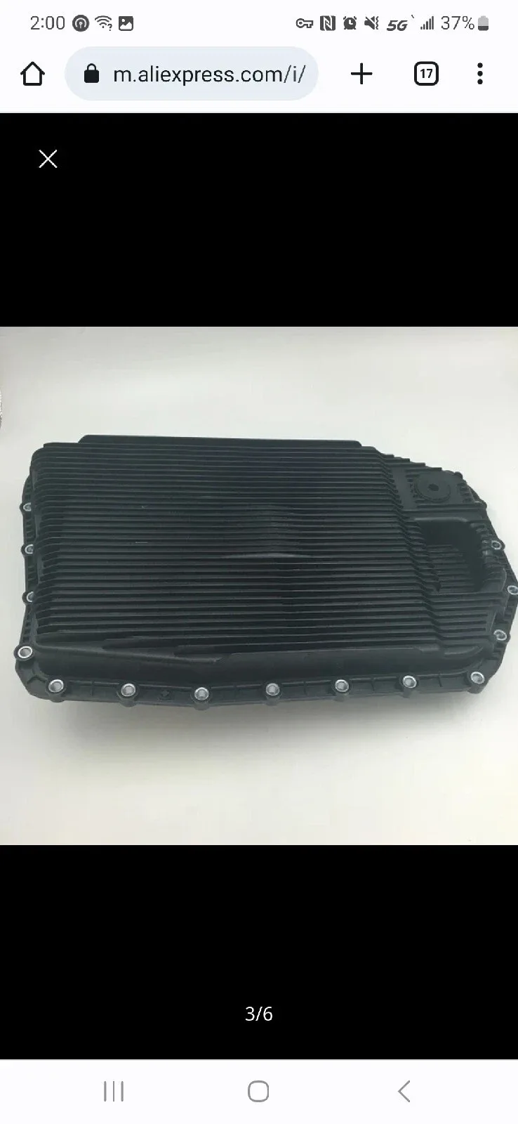 Automatic transmission oil pan For BMW 2007-2015 OP0301 image 2