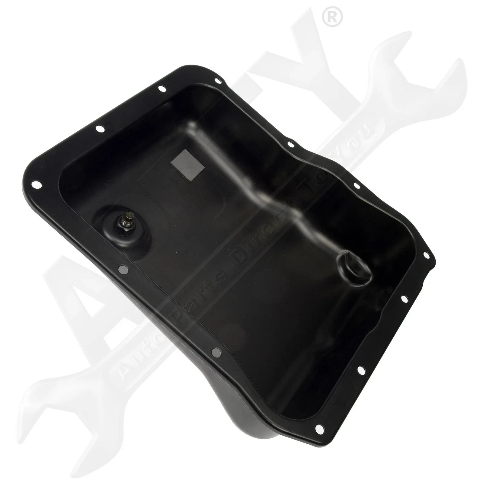 APDTY 160663 Transmission Oil Pan w/ Drain Plug for Allison 1000 Series 6-Speed image 3