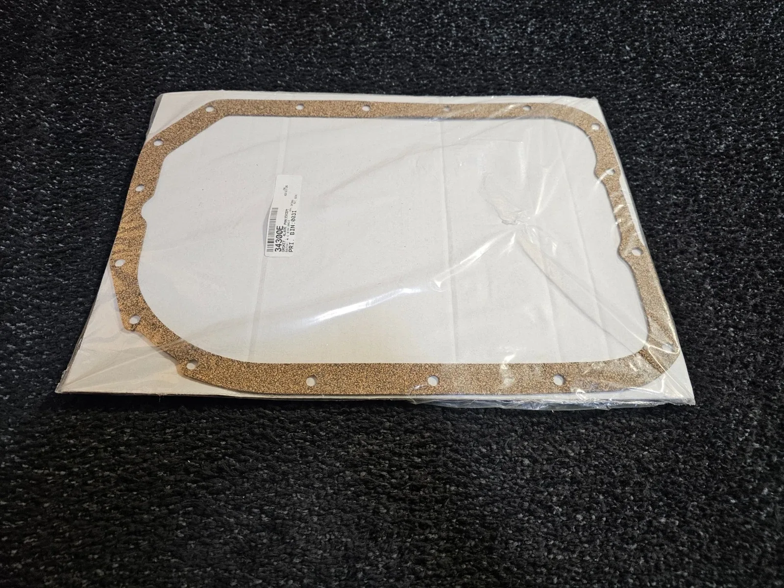 4L80E Cork-Style Transmission Oil Pan Gasket MPN 34300E