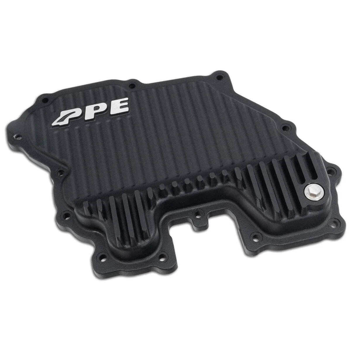 PPE Heavy-Duty Cast Aluminum Engine Oil Pan For 2018-2022 Ford F150 3.0L (Black)