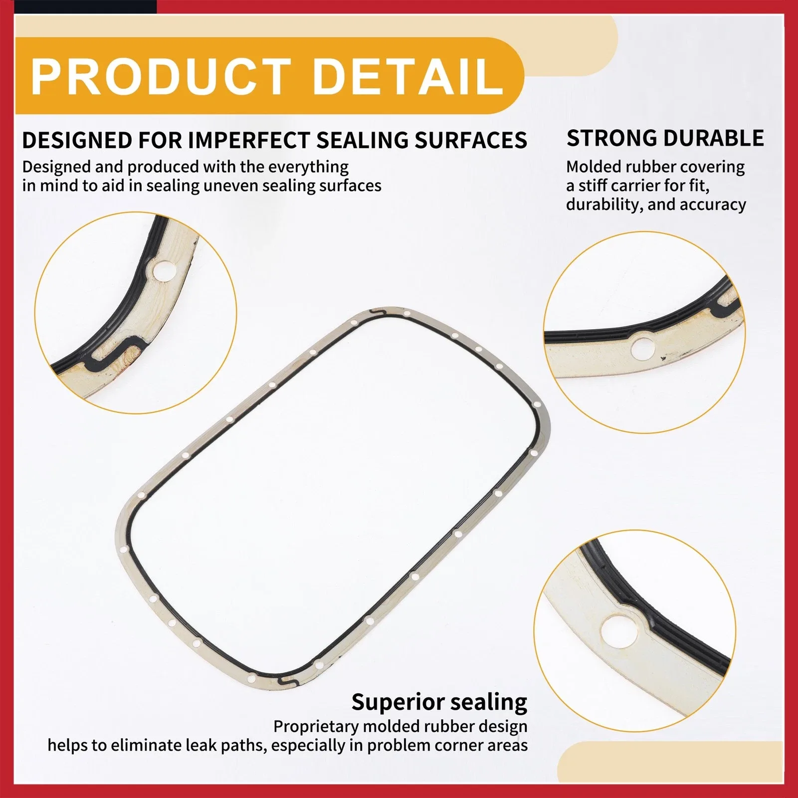 Oil Pan Gasket 96042862 for Cadillac CTS 2003-2007 image 4