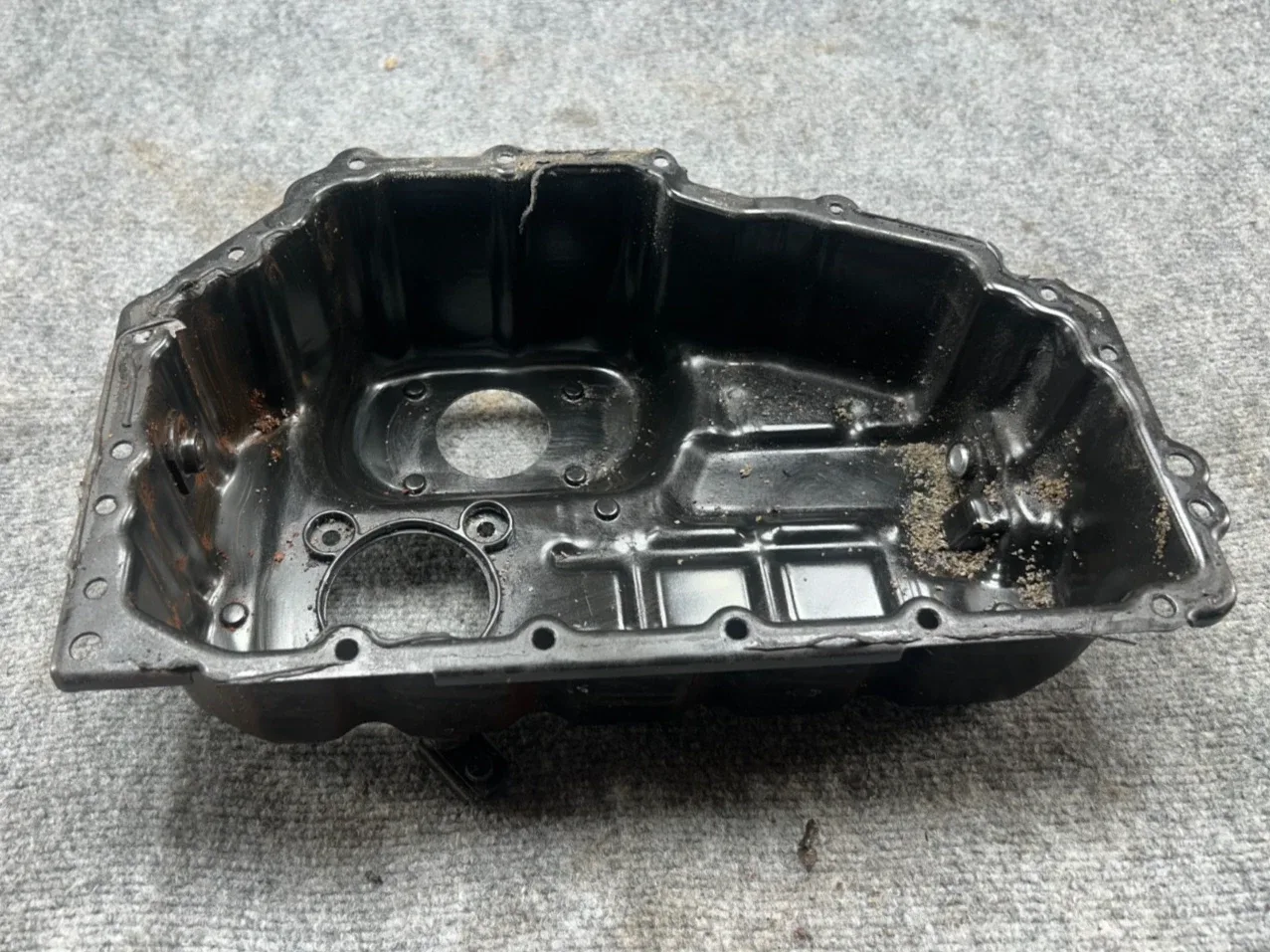 HYUNDAI SANTA CRUZ 22-24 OEM AWD 2.5L TURBO AUTOMATIC TRANSMISSION OIL PAN 80K image 3