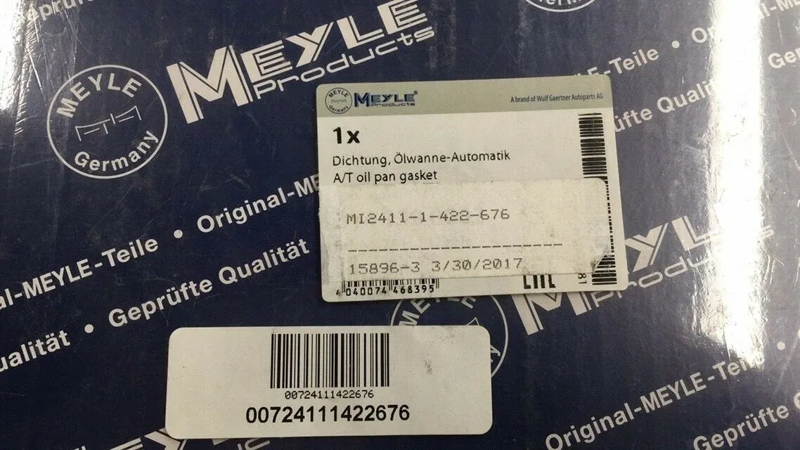 Meyle 314 139 0002 Automatic Transmission Oil Pan Gasket image 3
