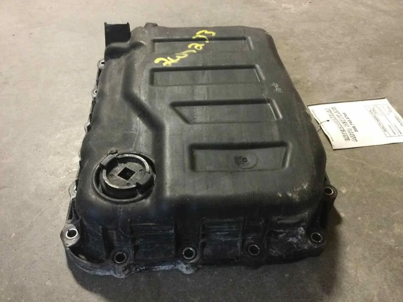 2012 Hyundai Sonata 6 Speed AT 2.4L Transmission Side Oil Pan (plastic) image 3