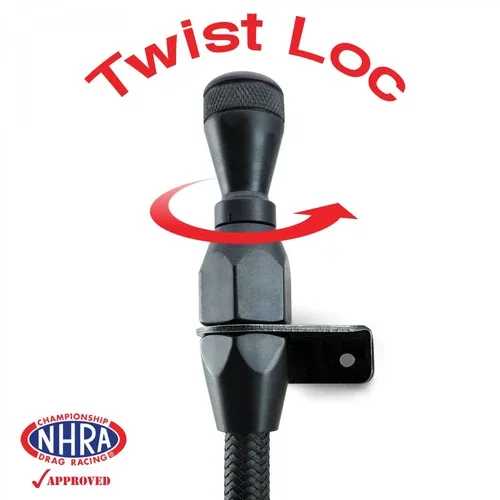 C4 Transmission Dipstick - American Shifter Company MPN 32A44C - Black Billet image 4