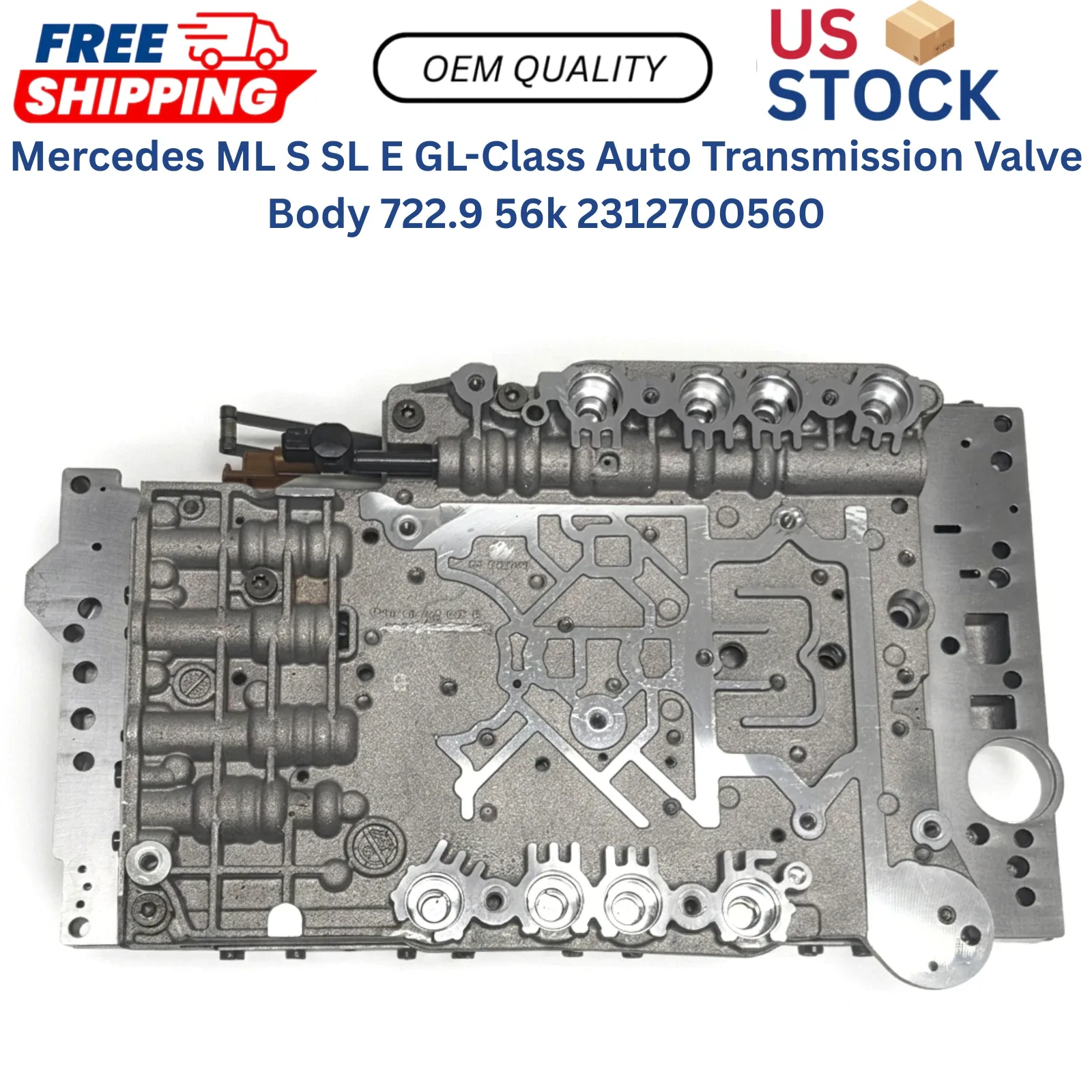 2013-2019 Mercedes-Benz E/ML/SL/GL/GLE-Class 722.9 Valve Body A2312700560