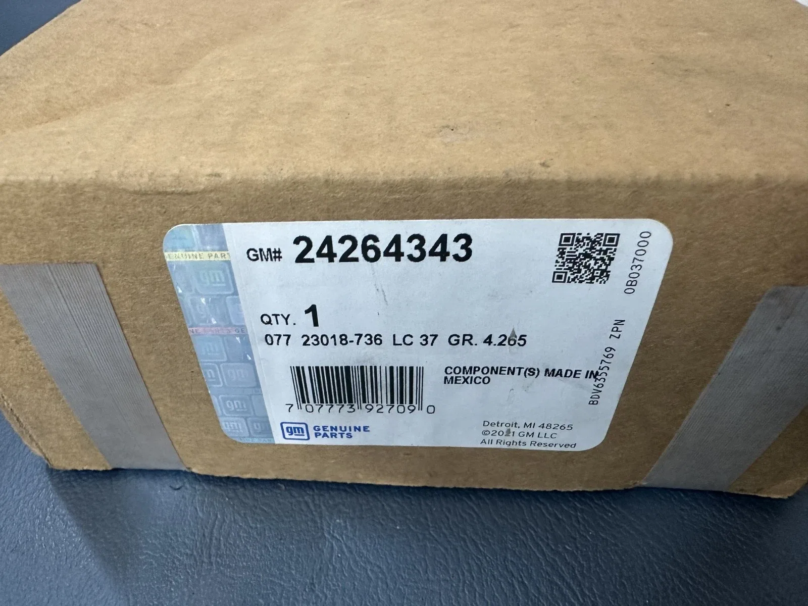 2013-2017 GMC Acadia Automatic Transmission Valve Body Kit 24264343 image 2
