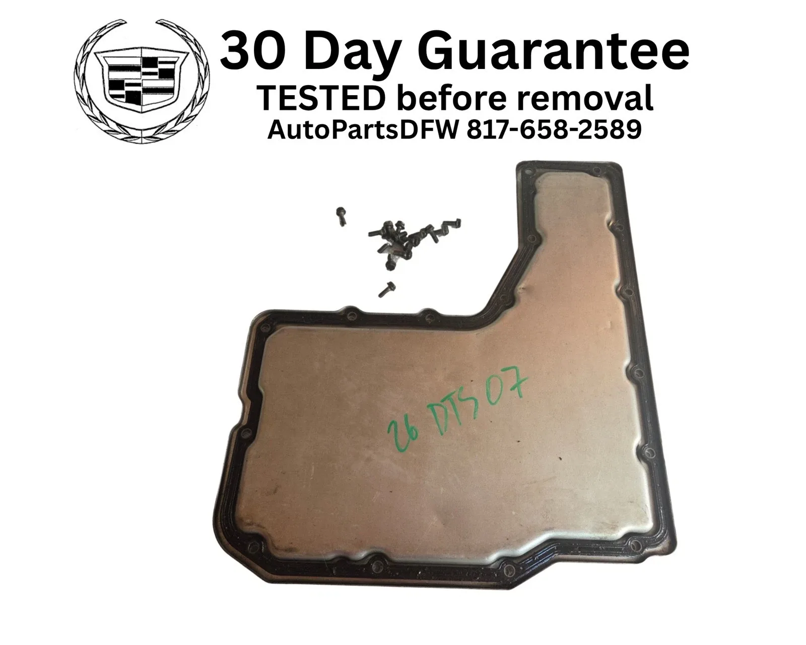 1998-2011 Cadillac DeVille Transmission Oil Pan 4T80E MPN 24228747