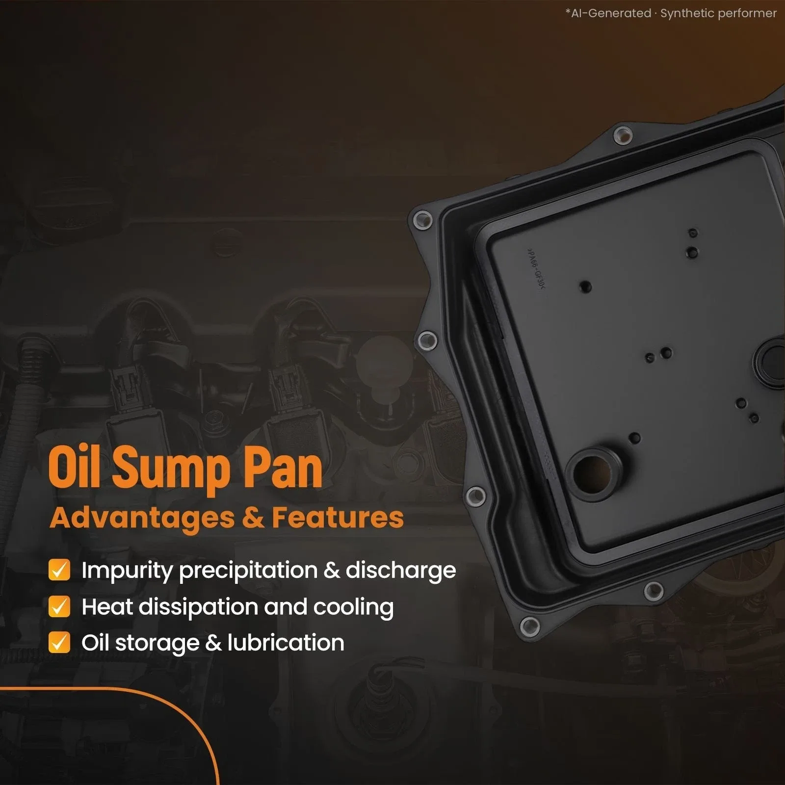 BMW ActiveHybrid 3/5/7 Automatic Transmission Oil Pan - 24117631728 image 3
