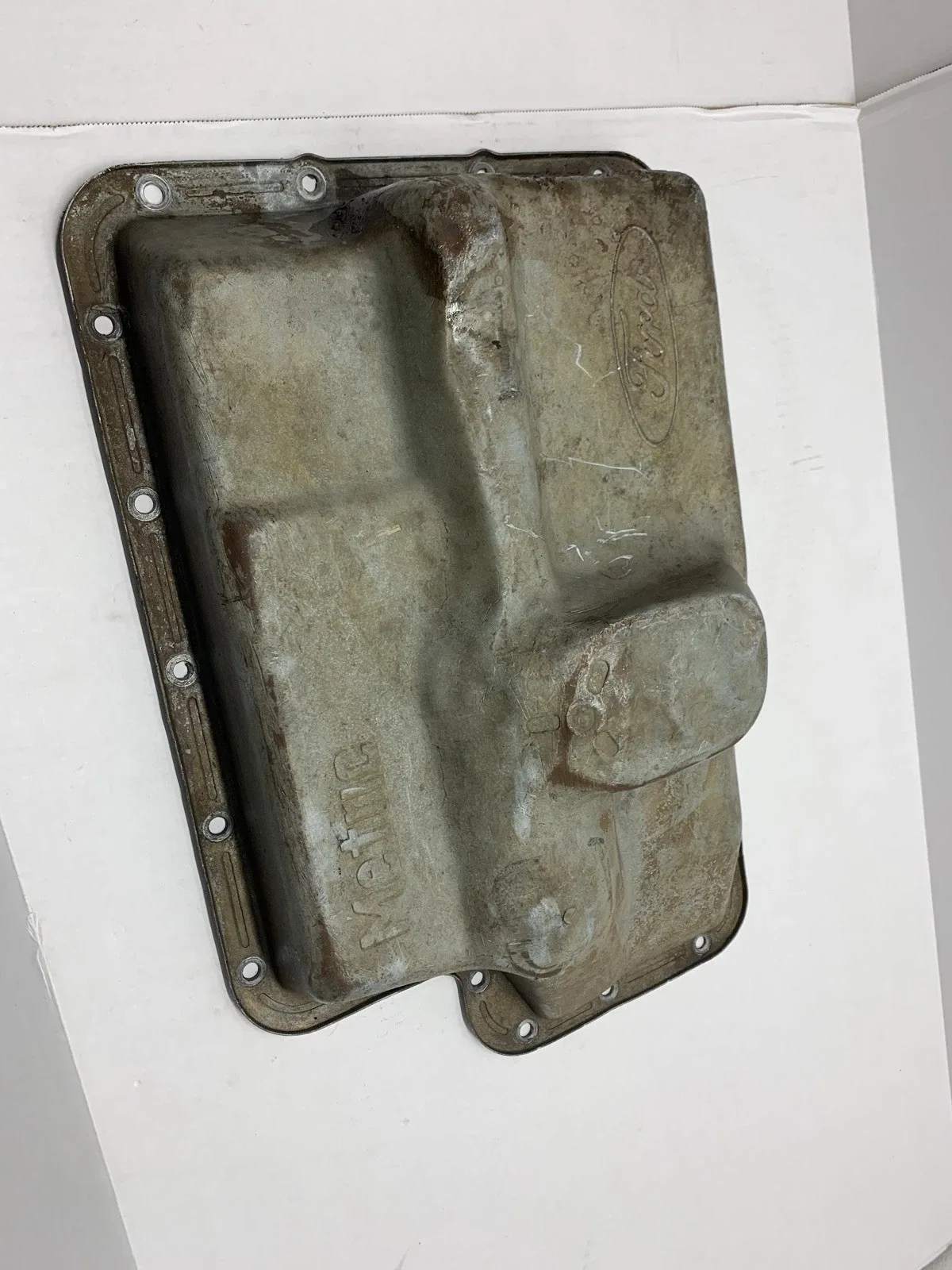 OEM E4OD ford transmission oil pan.