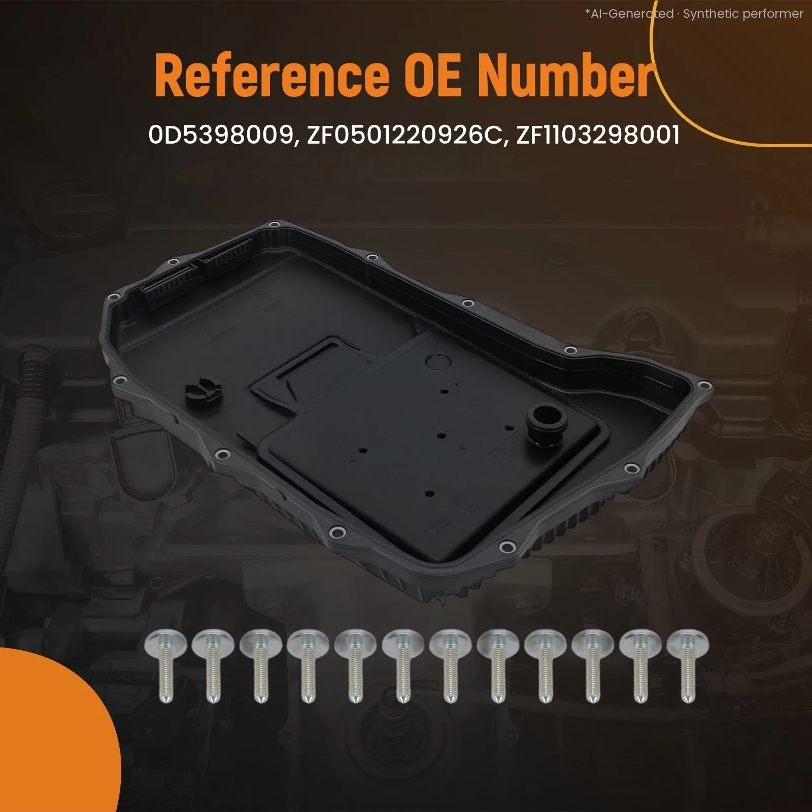 2017-2019 Audi Q7/S4/S5/SQ5 Automatic Transmission Oil Pan - 0D5398009 image 3