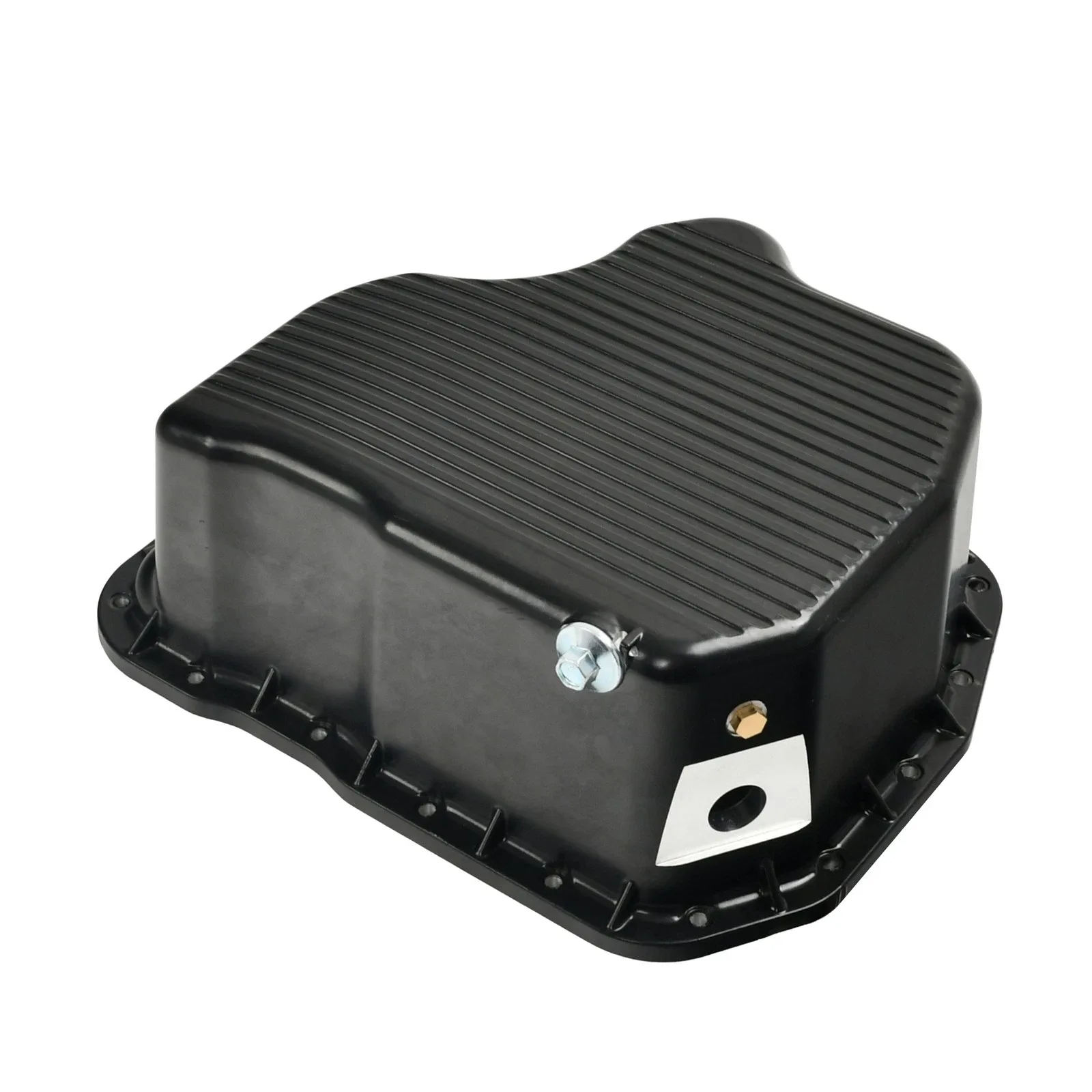 2001-2010 GMC Sierra / Chevrolet Silverado 6.6L Aluminum Transmission Pan - 114052020 image 2