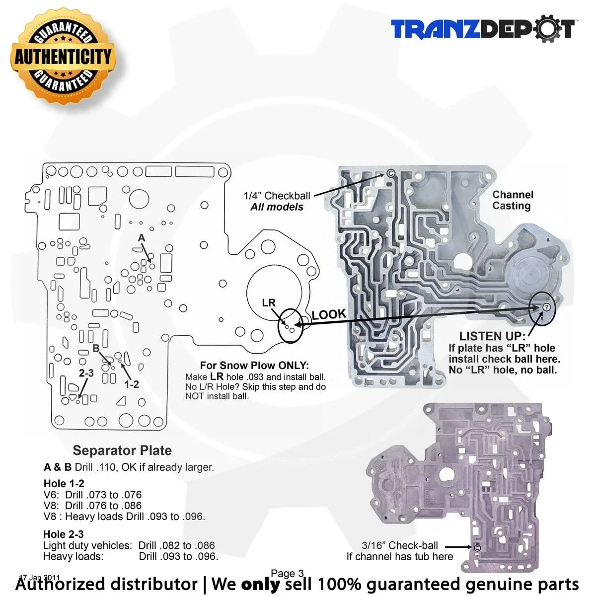 TransGo SK TFOD-JR Shift Kit for Chrysler/Dodge image 4