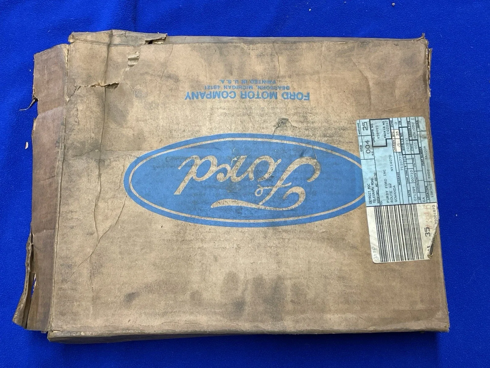 Ford Transmission Valve Body Main Control E6DZ-7A100-A image 4