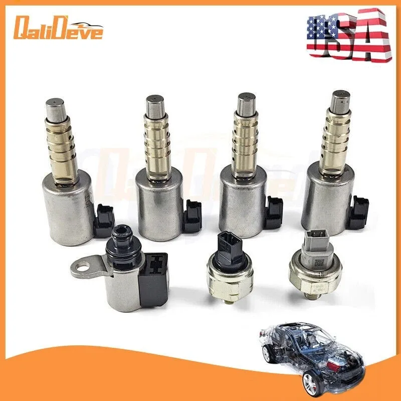 CVT8 7pc Transmission Solenoid Valve Kit RE0F10D JF016E JF017E