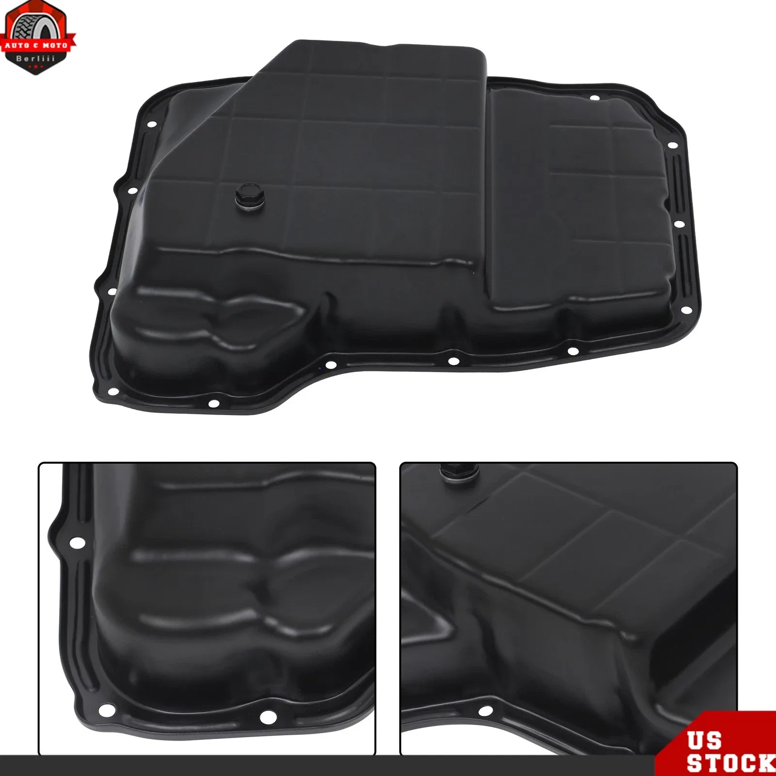 1999-2010 Jeep/Dodge/Chrysler Transmission Oil Pan BER666120 image 3