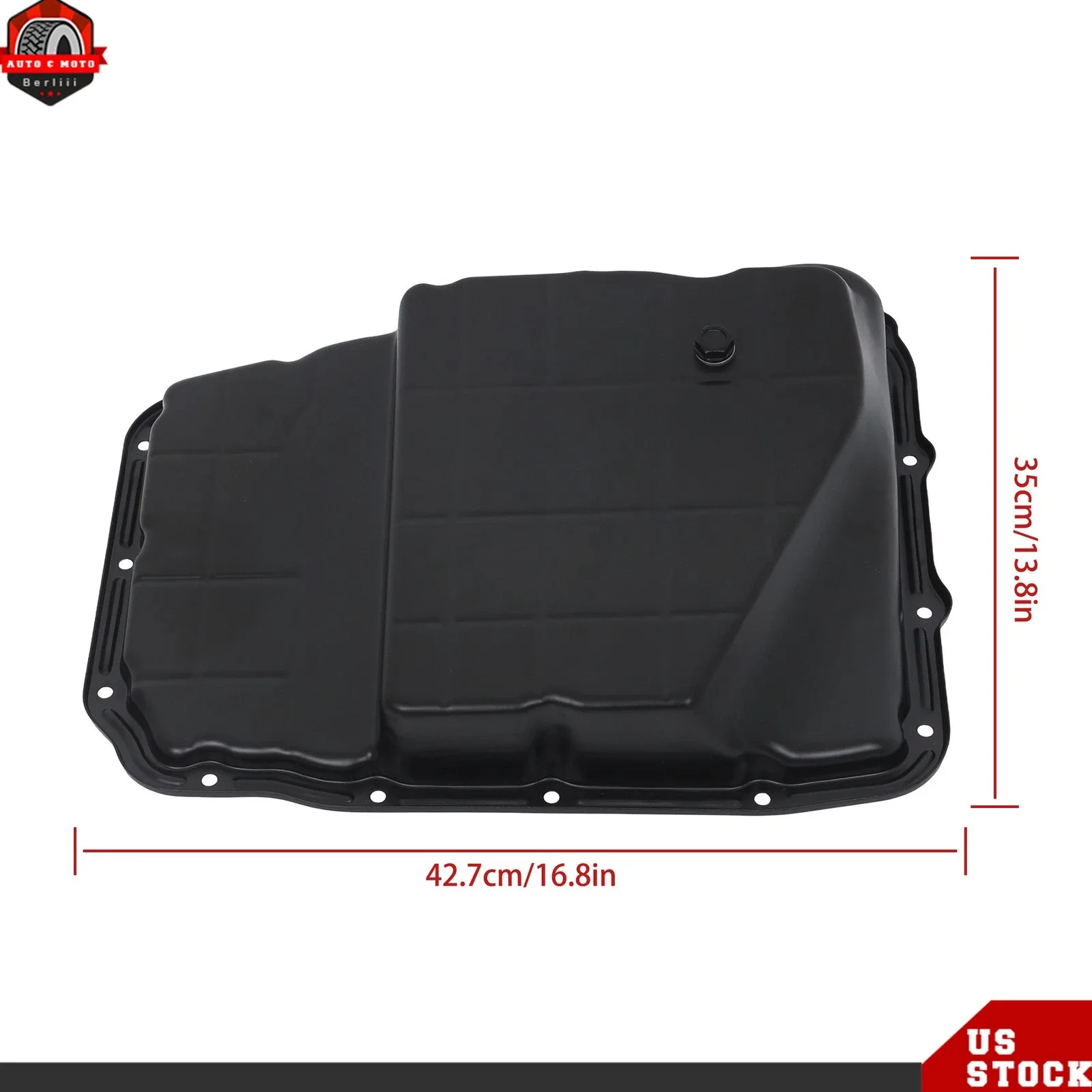 1999-2010 Jeep/Dodge/Chrysler Transmission Oil Pan BER666120 image 4