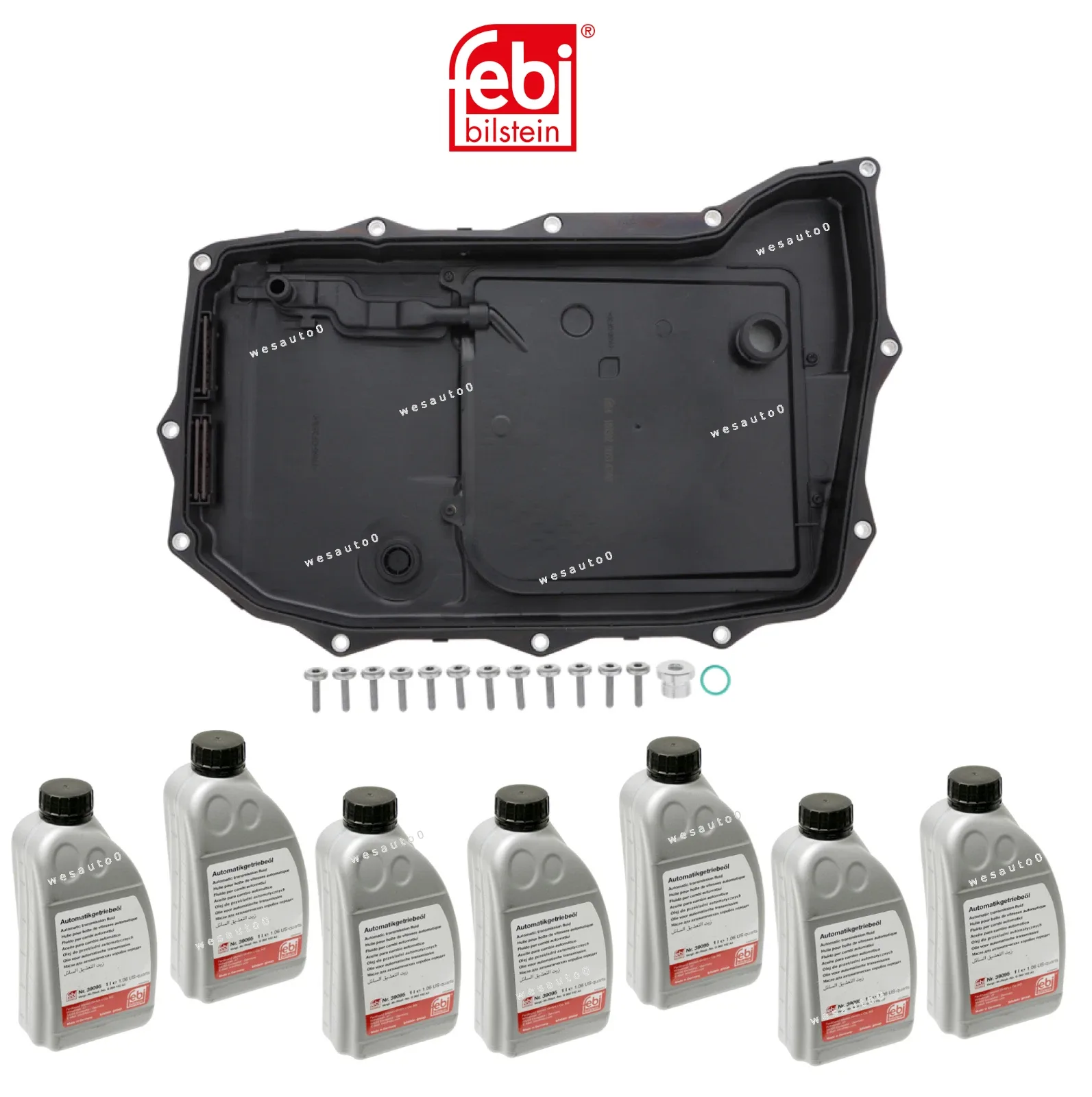Porsche Cayenne Transmission Oil Pan Filter Assembly - 2P7491361462739