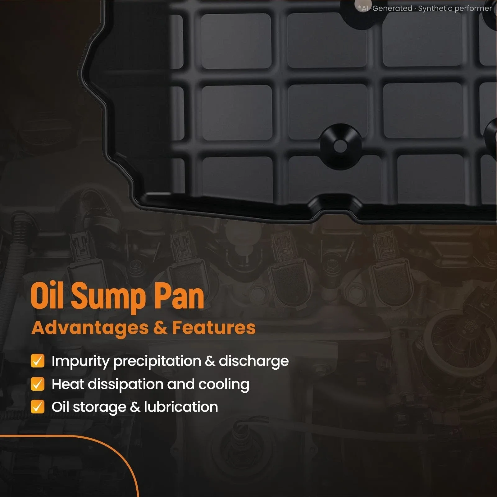 2004-2017 Mercedes-Benz Transmission Oil Pan 64JCPU (2222700512) image 2