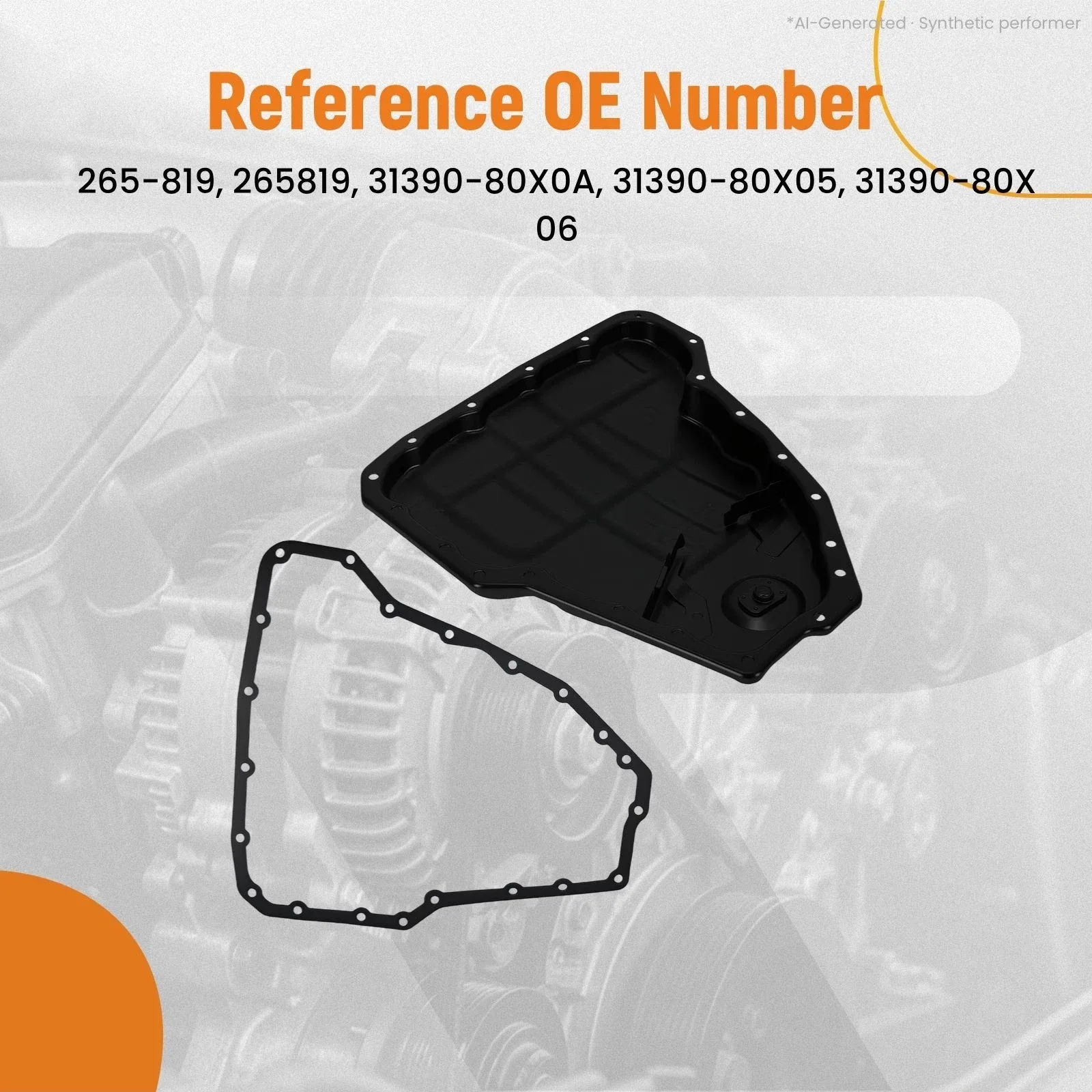 1995-2001 Nissan Maxima Transmission Oil Pan ZYWLJ7 image 2