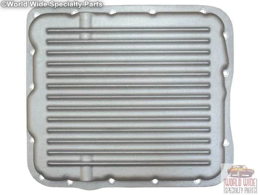 GM 700-R4, 4L60, 4L60E HD Trans. Pan, Stock Capacity, Up to 2002, Cast Aluminum