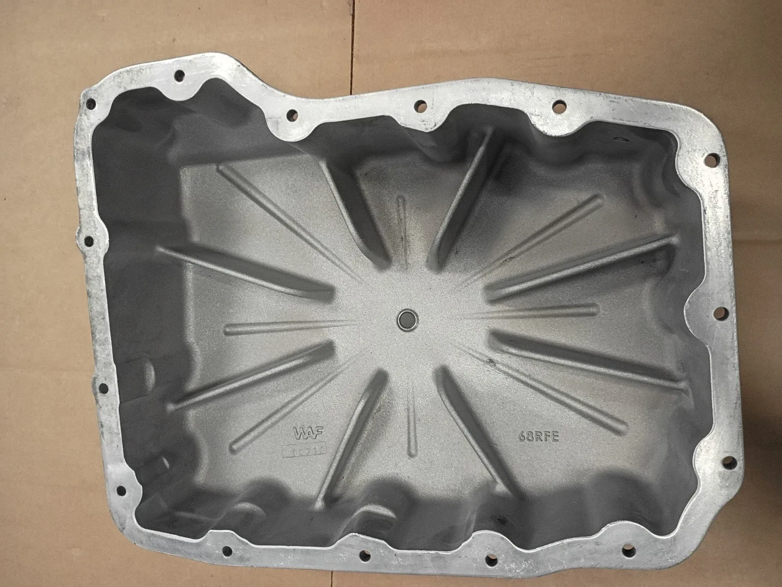 Goerend Deep Transmission Oil Pan D-PAN-68RFE-LOGO for Dodge 45RFE/5-45RFE/65RFE/66RFE/68RFE image 2