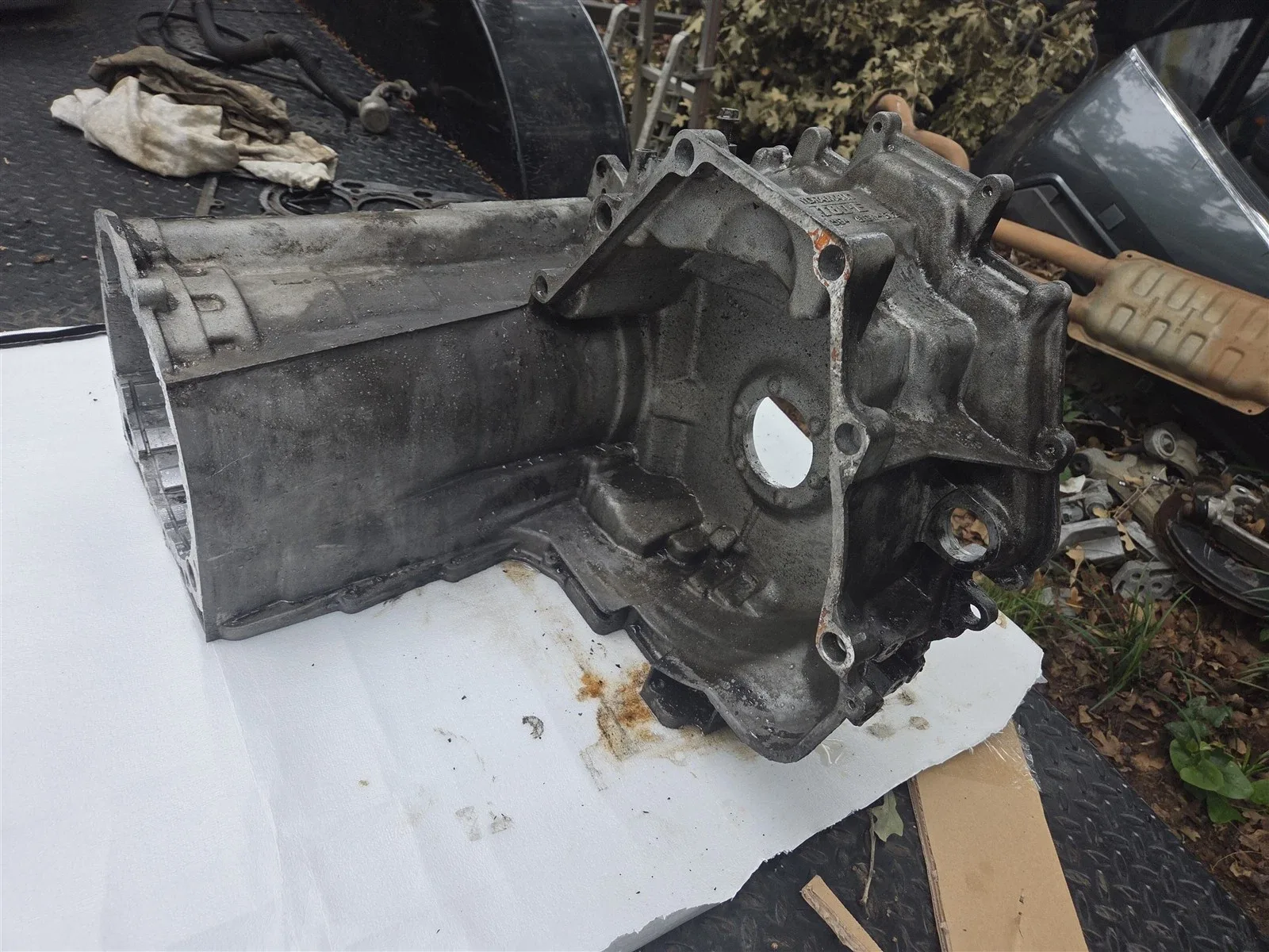 2006-2011 Cadillac DTS Buick Lucerne 4T80E Automatic Transmission Case Only image 4