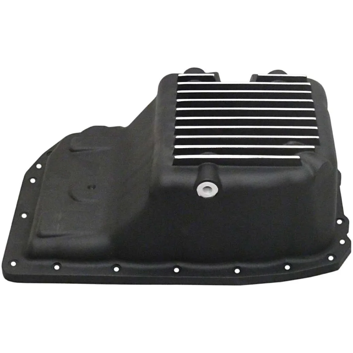 GM 6L80 Deep Transmission Pan, 2 Quarts Extra Capacity, 2007-UP - Cast Aluminum image 4