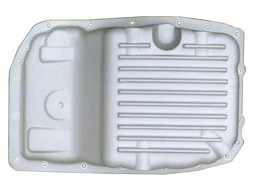 GM 6L80 Deep Transmission Pan, 2 Quarts Extra Capacity, 2007-UP - Cast Aluminum