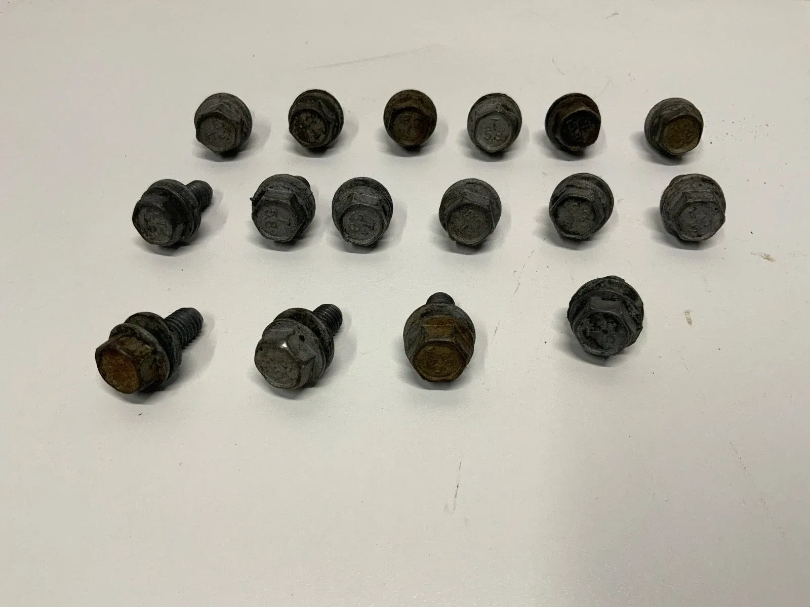1982-1993 700R4/4L60 AUTOMATIC TRANSMISSION OIL PAN BOLTS KIT  OEM CHEVROLET GM