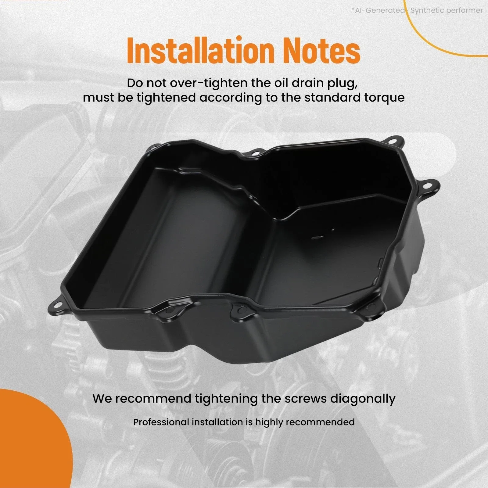 2007-2016 Mini Cooper Transmission Oil Pan P7CGLE image 2