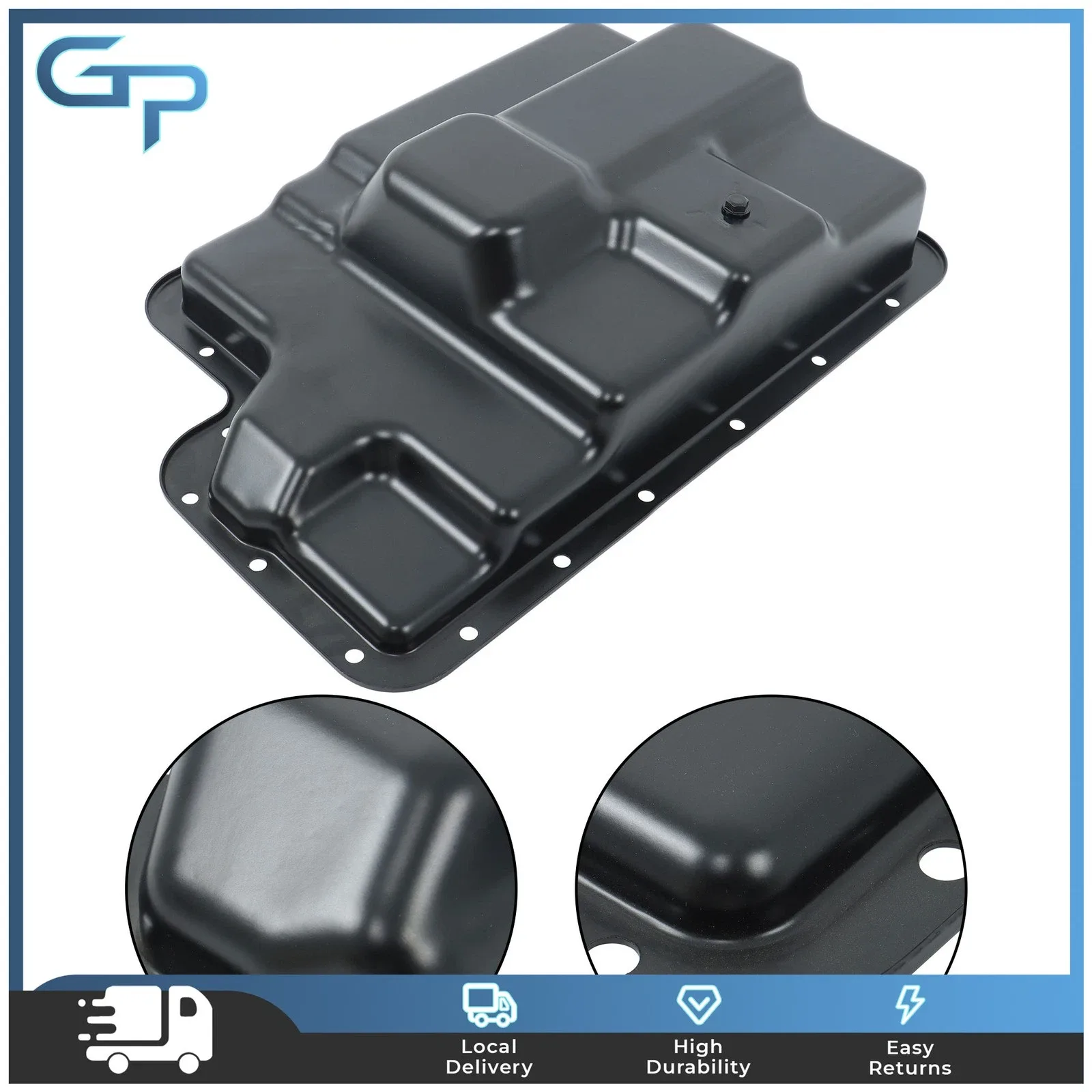 Ford E-350 / F-250 / F-350 Super Duty Transmission Oil Pan GRE202520 (3C3Z-7A194-AA) image 2