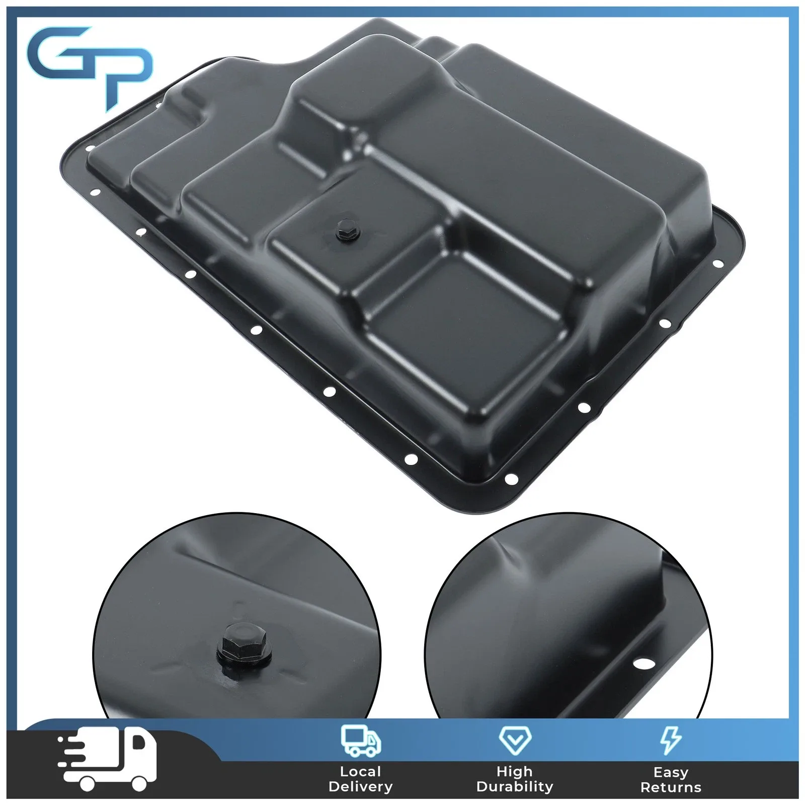 Ford E-350 / F-250 / F-350 Super Duty Transmission Oil Pan GRE202520 (3C3Z-7A194-AA) image 3